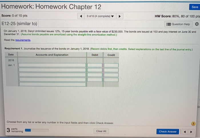 Solved Save Homework: Homework Chapter 12 Score: 0 of 10 pts | Chegg.com