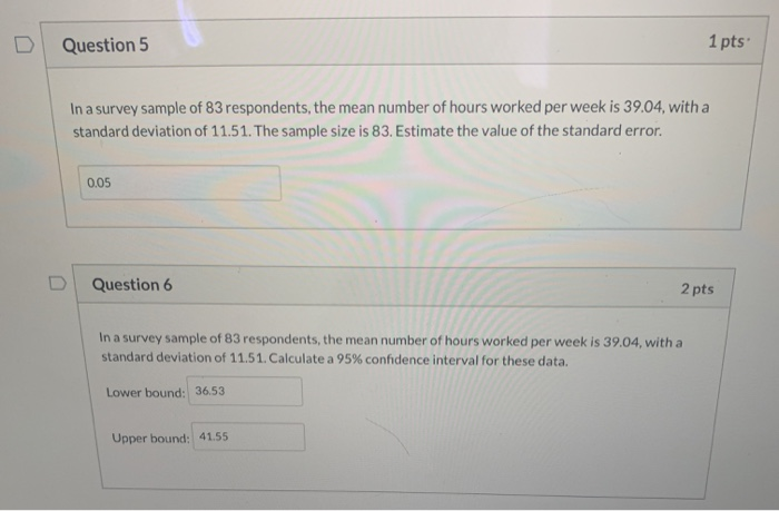 Solved i just want to know if my answers are correct before | Chegg.com