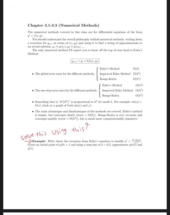 Solved please show all your work and the steps if you can | Chegg.com
