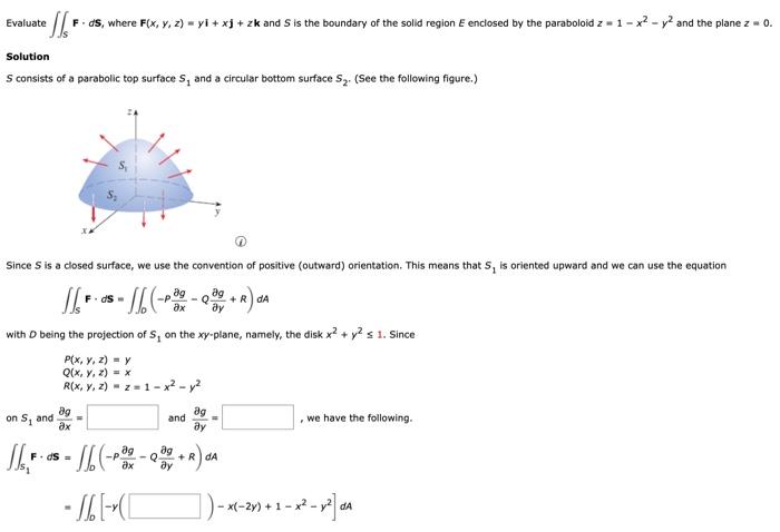 Solved Evaluate ∬SF⋅dS