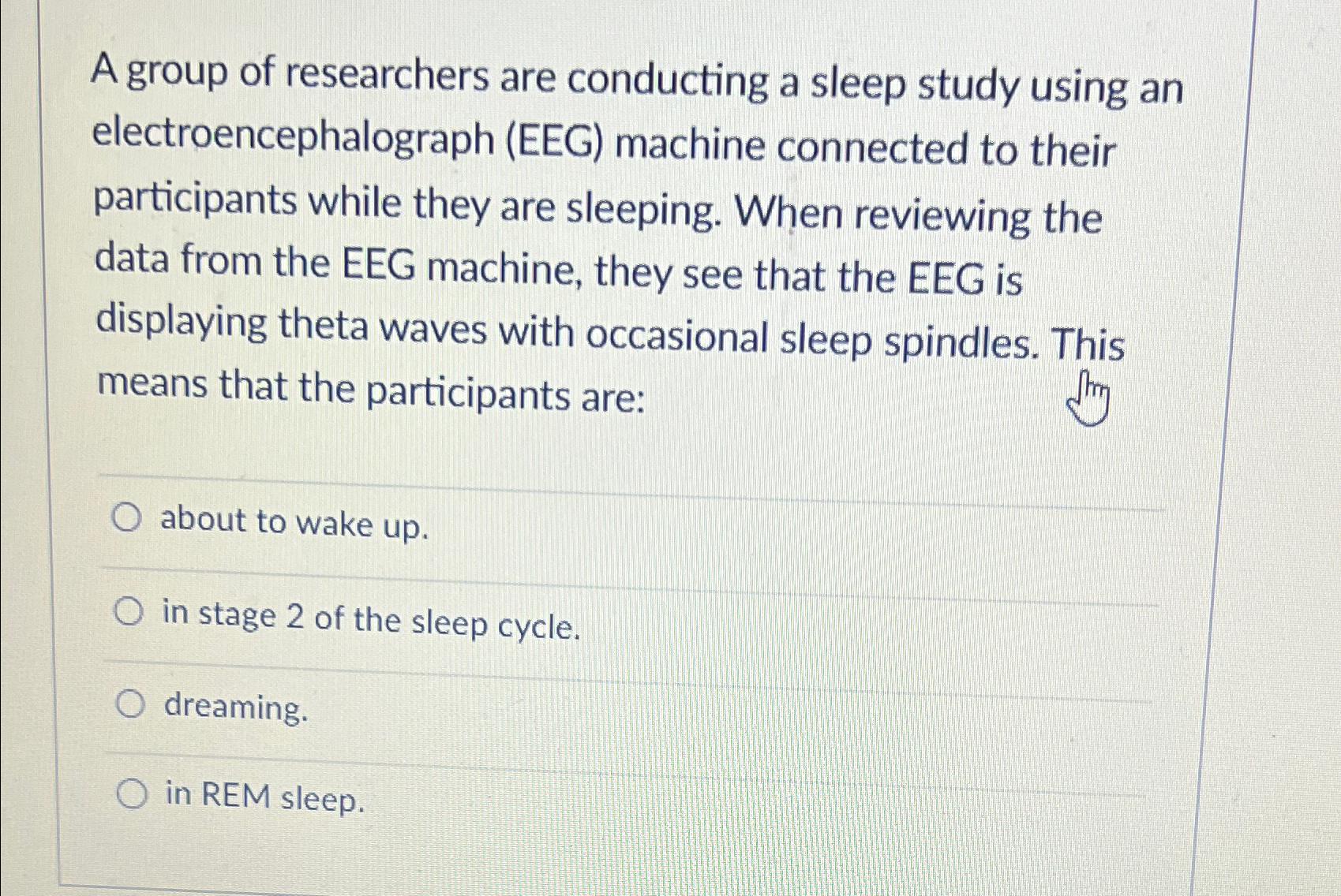 a scientist conducting a research study on sleep and learning