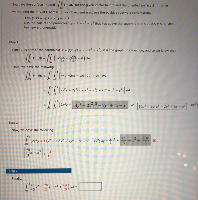 Solved Evaluate The Surface Integral F Ds For The Given Chegg Com