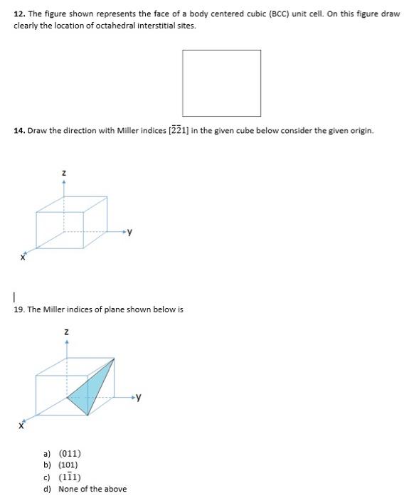 Solved 12. The figure shown represents the face of a body | Chegg.com