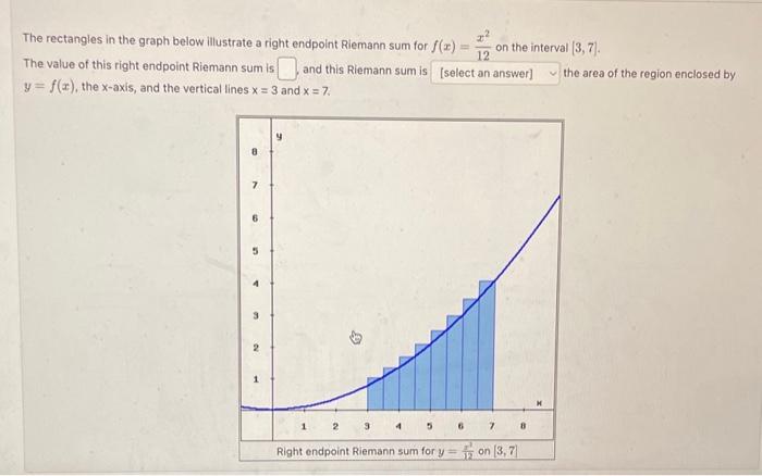 Solved The rectangles in the graph below illustrate a right | Chegg.com