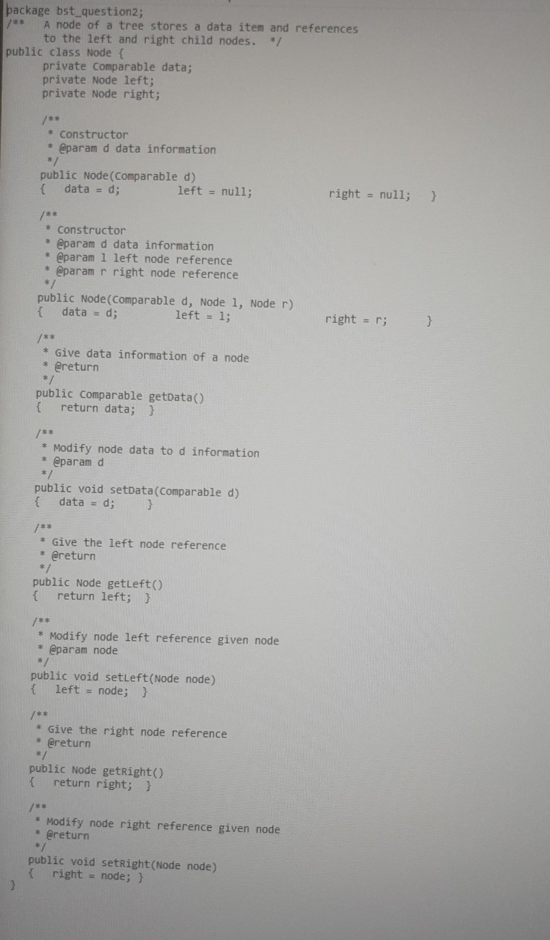 Solved a) (10 points) Implement the member function | Chegg.com