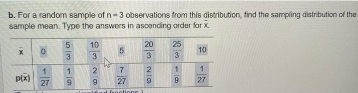 Consider The Following Probability Distribution. | Chegg.com