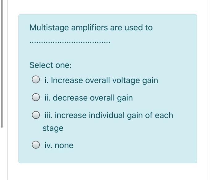 Solved In DC analysis of differential amplifier, ac inputs