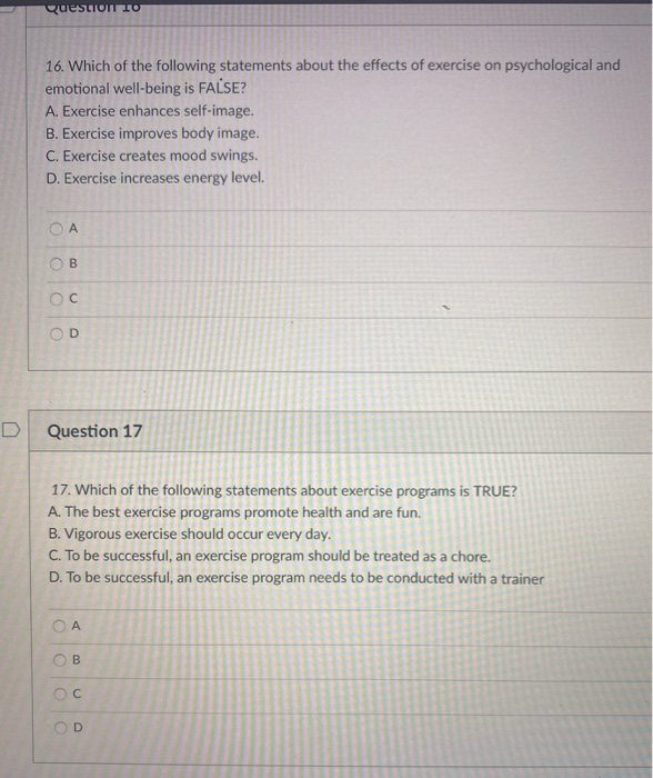 Solved Question 19 19. The physical activity pyramid | Chegg.com