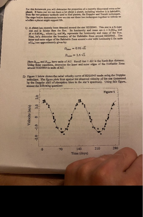 Solved For this homework you will determine the properties | Chegg.com