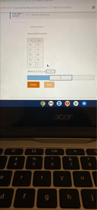 Solved Com O MTH 216T Quantitative Reasoning Home Intro To | Chegg.com