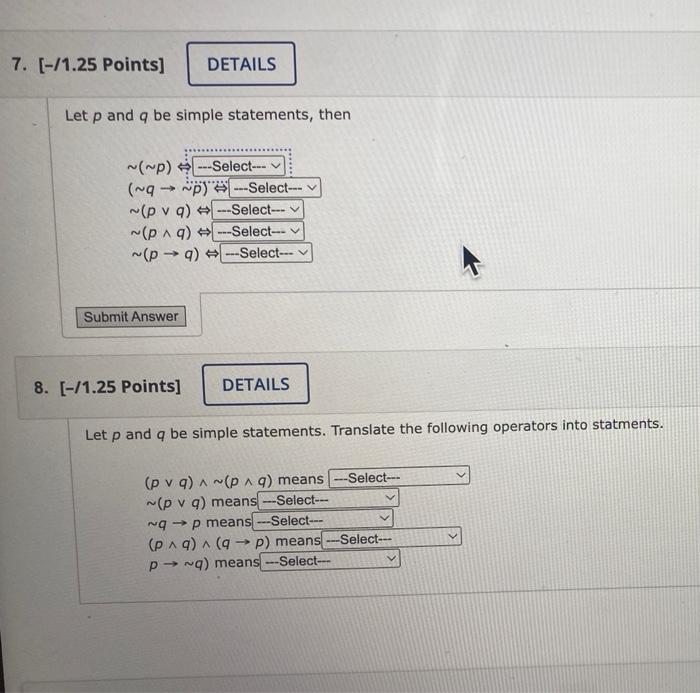 Solved Determine whether the argument is valid or invalid. | Chegg.com