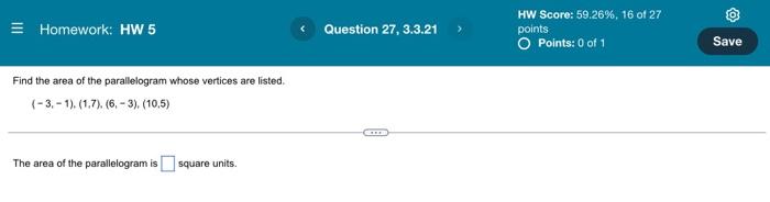 Solved Homework: HW 5 Question 25, 3.3.12 Part 1 of 2 | Chegg.com