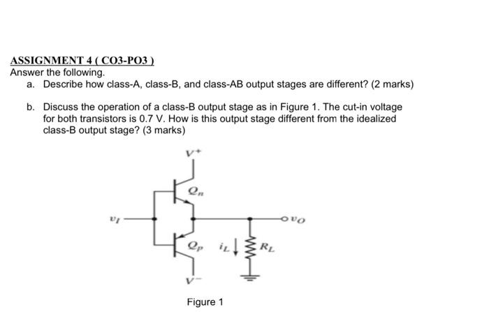 Solved ASSIGNMENT 4 ( CO3-PO3 ) Answer The Following. A. | Chegg.com