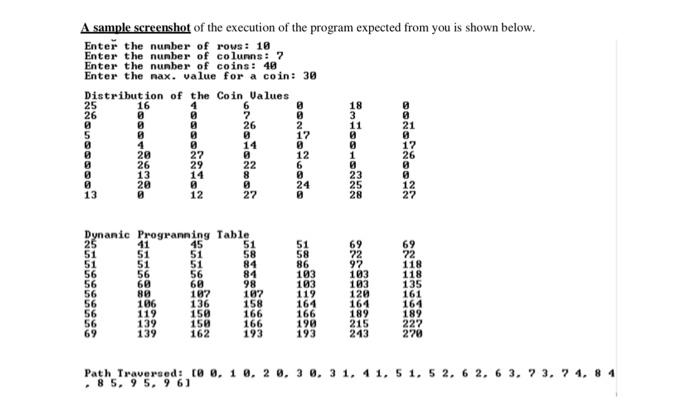 Solved In this project, you will implement the dynamic | Chegg.com
