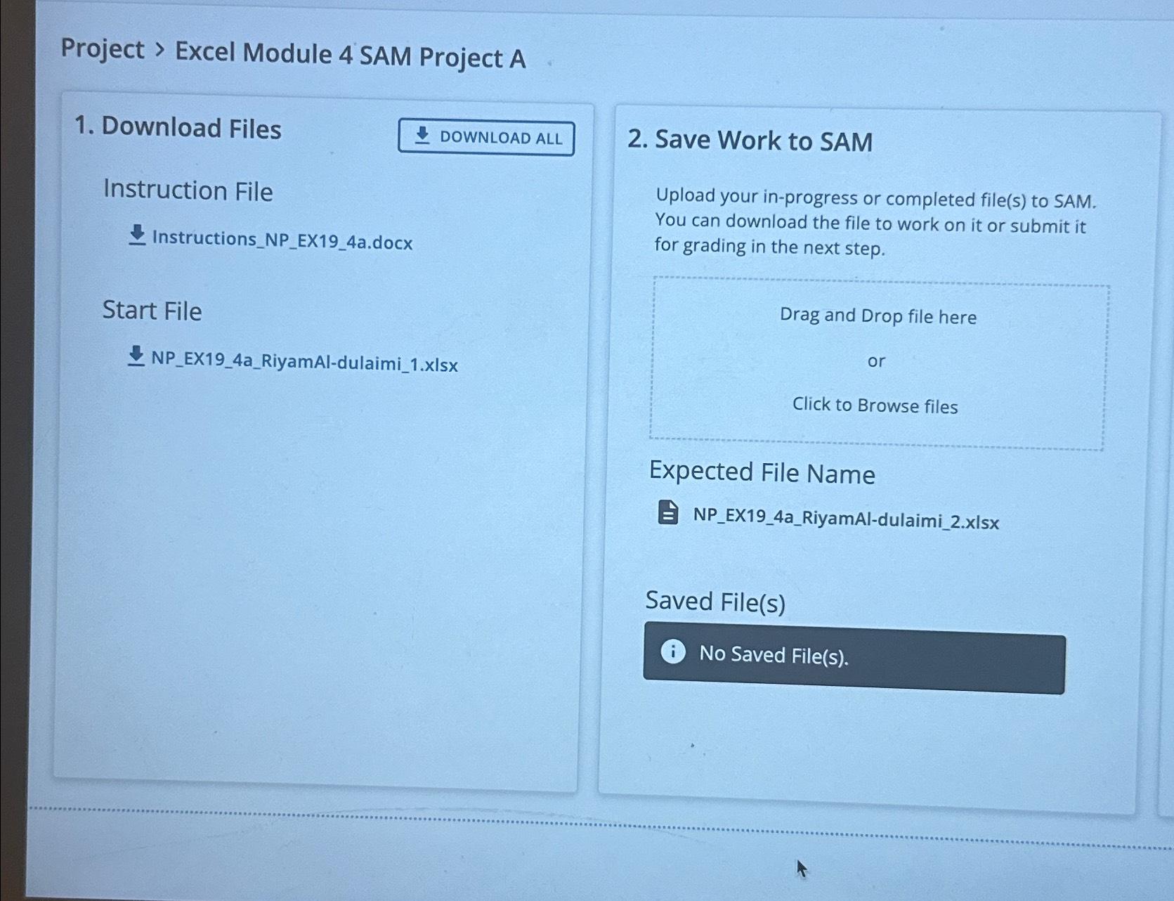 excel module 2 sam project a answers