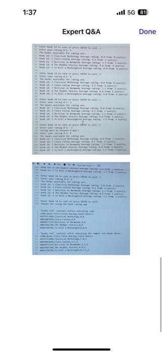 Solved Develop a python code based on thes information and | Chegg.com