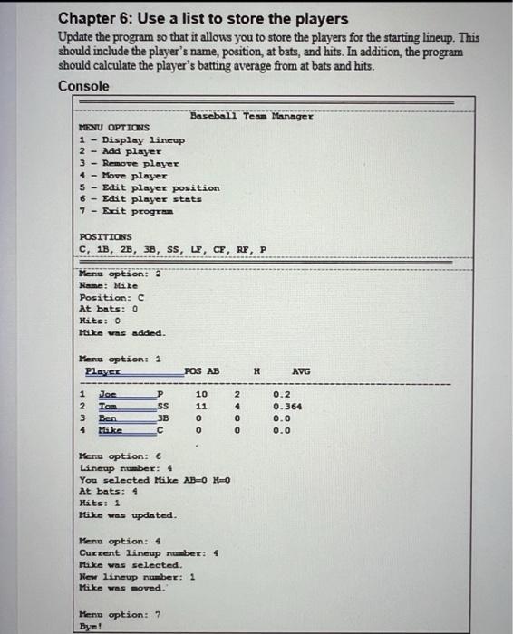 Solved what is the correct code to get this exact outcome in | Chegg.com