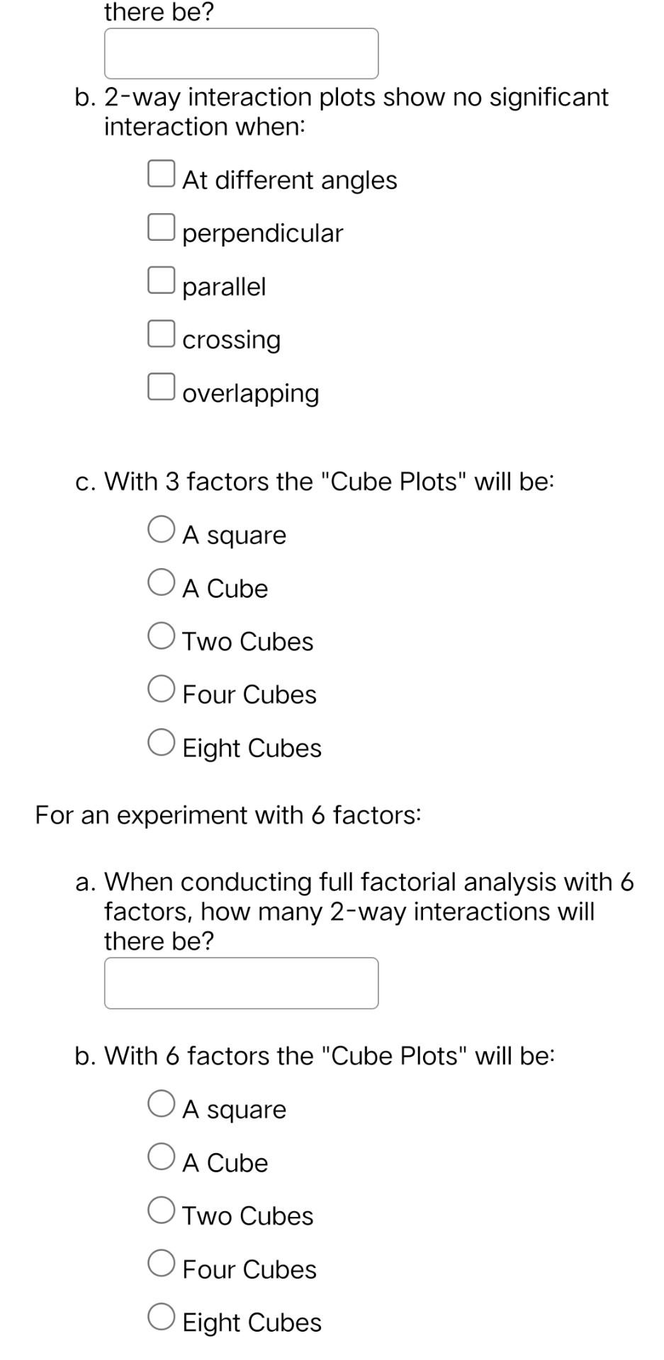 experiment 3 factors