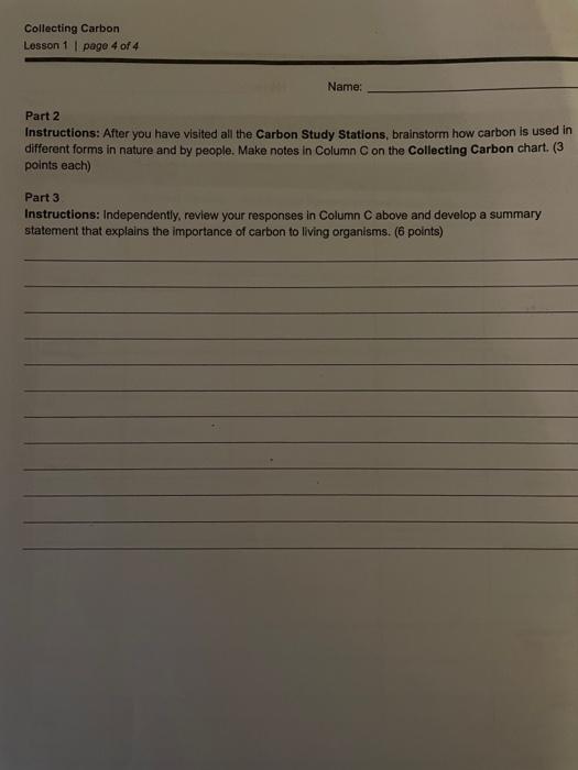 Solved Part 2 Instructions: After you have visited all the | Chegg.com