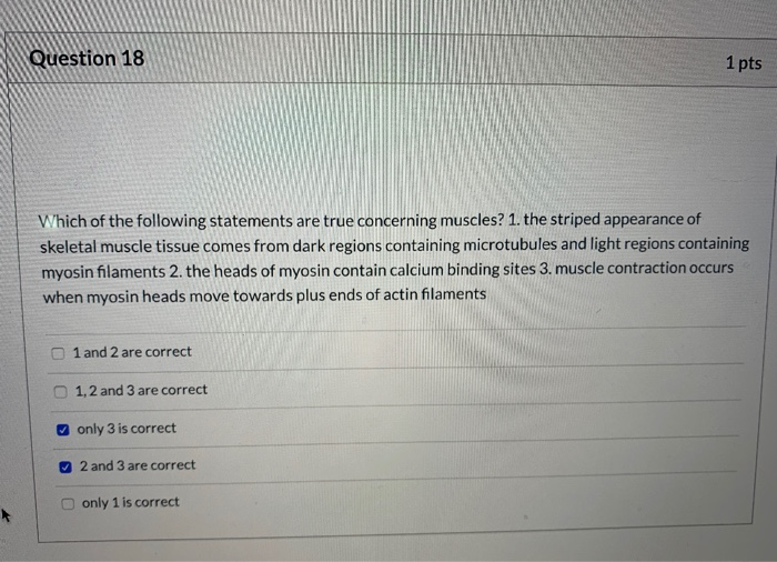 Solved Question 18 1 Pts Which Of The Following Statements | Chegg.com Solved Question 18 1 Pts Which Of The Following Statements | Chegg.com