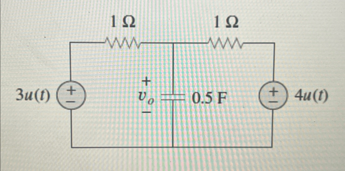 Solved calculate by differential equation Vo(t) ﻿in the | Chegg.com
