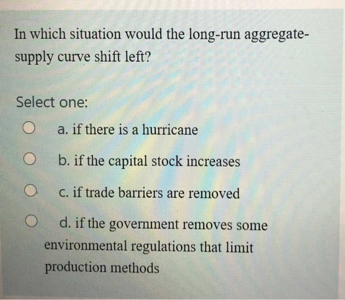 Solved Most Economists Use The Aggregate Demand And | Chegg.com