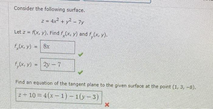 Solved A If Z F X Y X2 4xy Y Find The