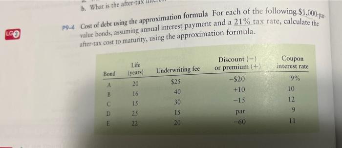 before tax cost of debt calculator