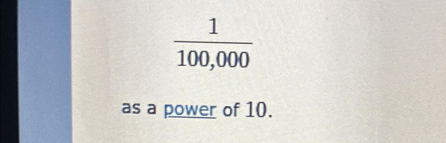 10 raised to the power of 100 is called