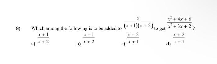 Solved 9 R 1 8x X 4 If Fx X And Then Find Fx G 7147