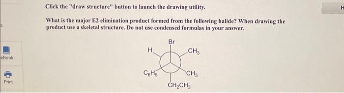 Solved Click the "draw structure" button to launch the | Chegg.com