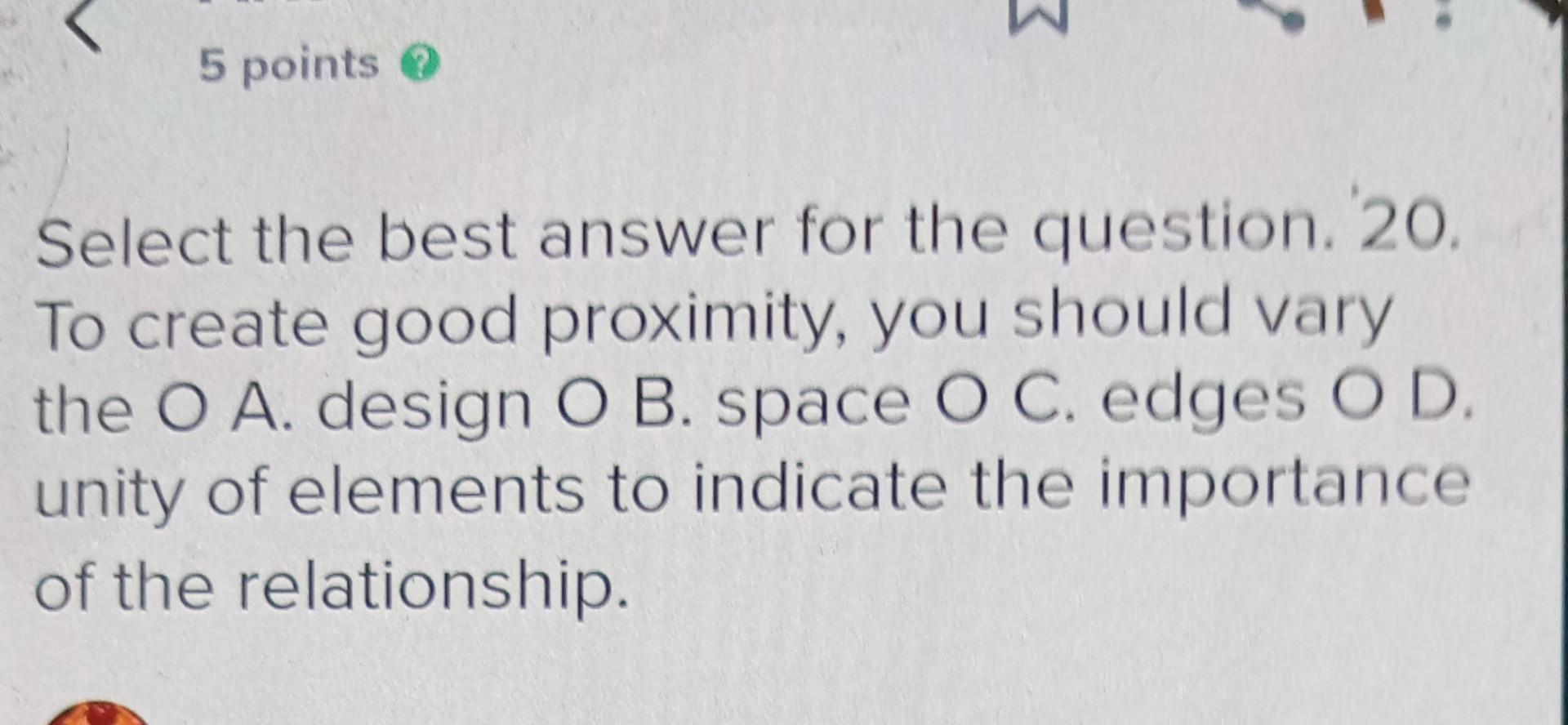 Solved Select the best answer for the question. 20. To | Chegg.com