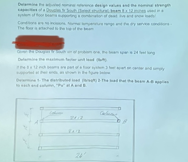 Solved Determine the adjusted nominal reference design | Chegg.com