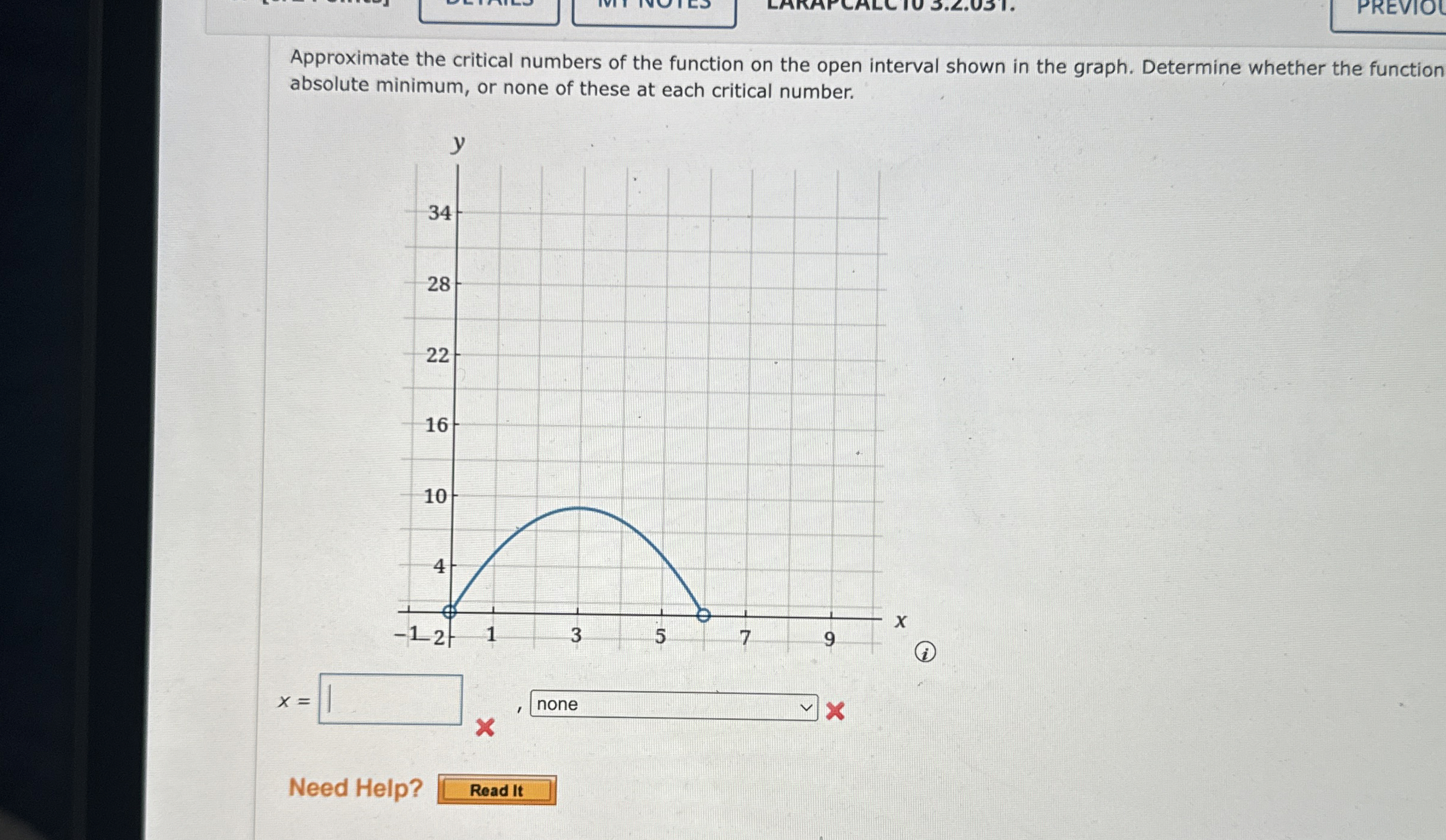 Solved Approximate the critical numbers of the function on | Chegg.com