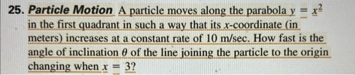 Solved 5. Particle Motion A particle moves along the | Chegg.com