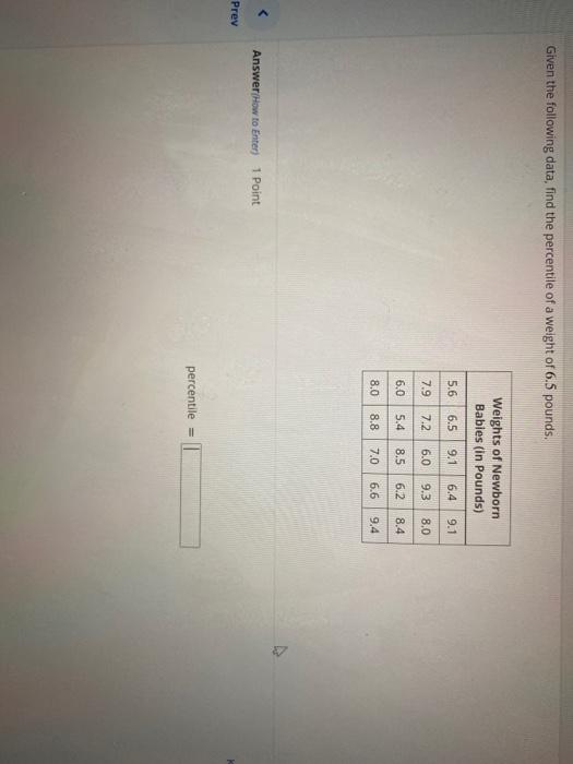 solved-given-the-following-data-find-the-percentile-of-a-chegg