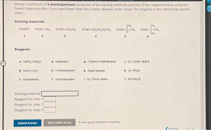 Solved Devise A Synthesis Of Z Octene Using One Of The Chegg Com