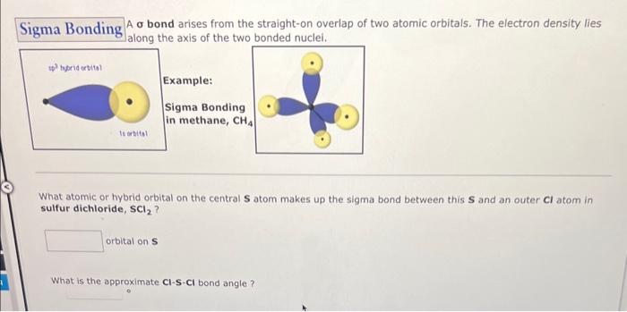 Solved A σ bond arises from the straight-on overlap of two | Chegg.com