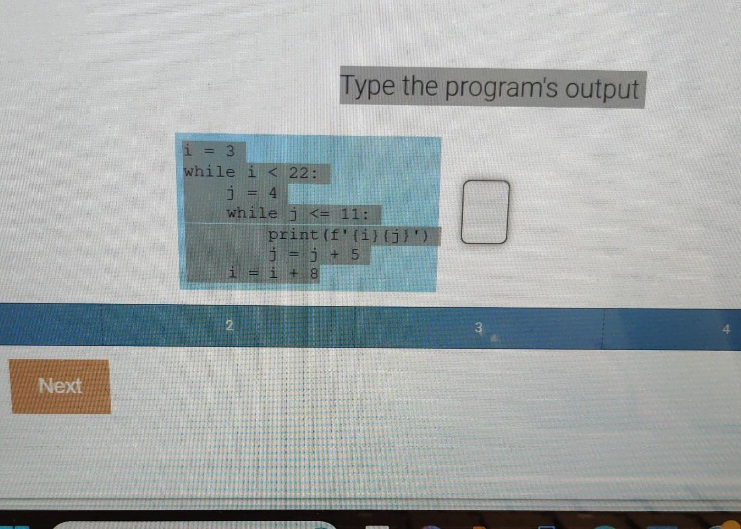 Solved Type the program's output | Chegg.com