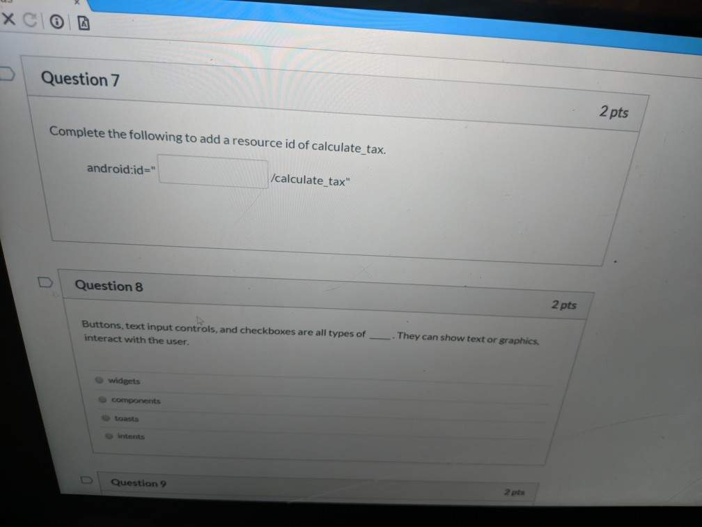 Solved XC 0 2 Question 7 2 pts Complete the following to add | Chegg.com