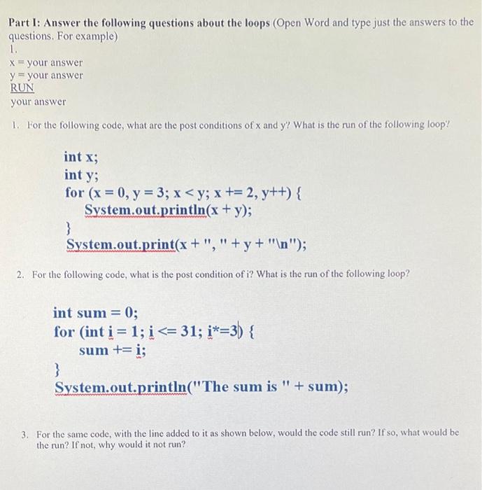 Solved Assignment: This assignment has two parts. The first | Chegg.com