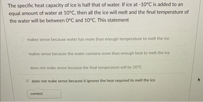 Solved The correct answer is stated. Please explain why. Can | Chegg.com