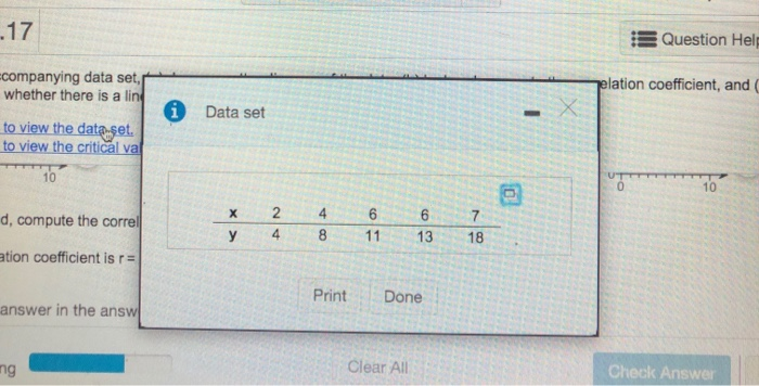 Solved by hand compute the correlation coefficient and | Chegg.com