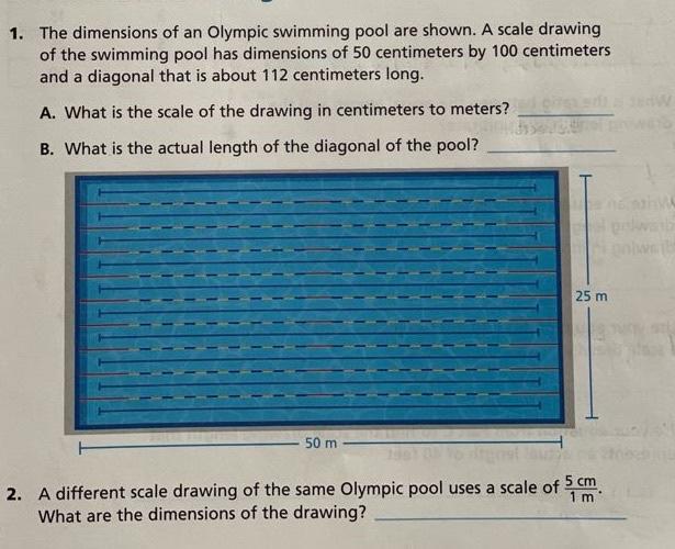 Swimming pool store dimensions