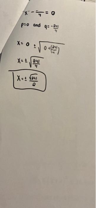 Solved Question: (Quartic Equation) Give a "word problem" | Chegg.com