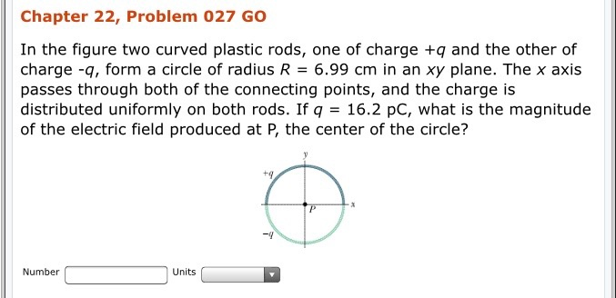 Solved Chapter 22, Problem 023 The figure shows two parallel | Chegg.com