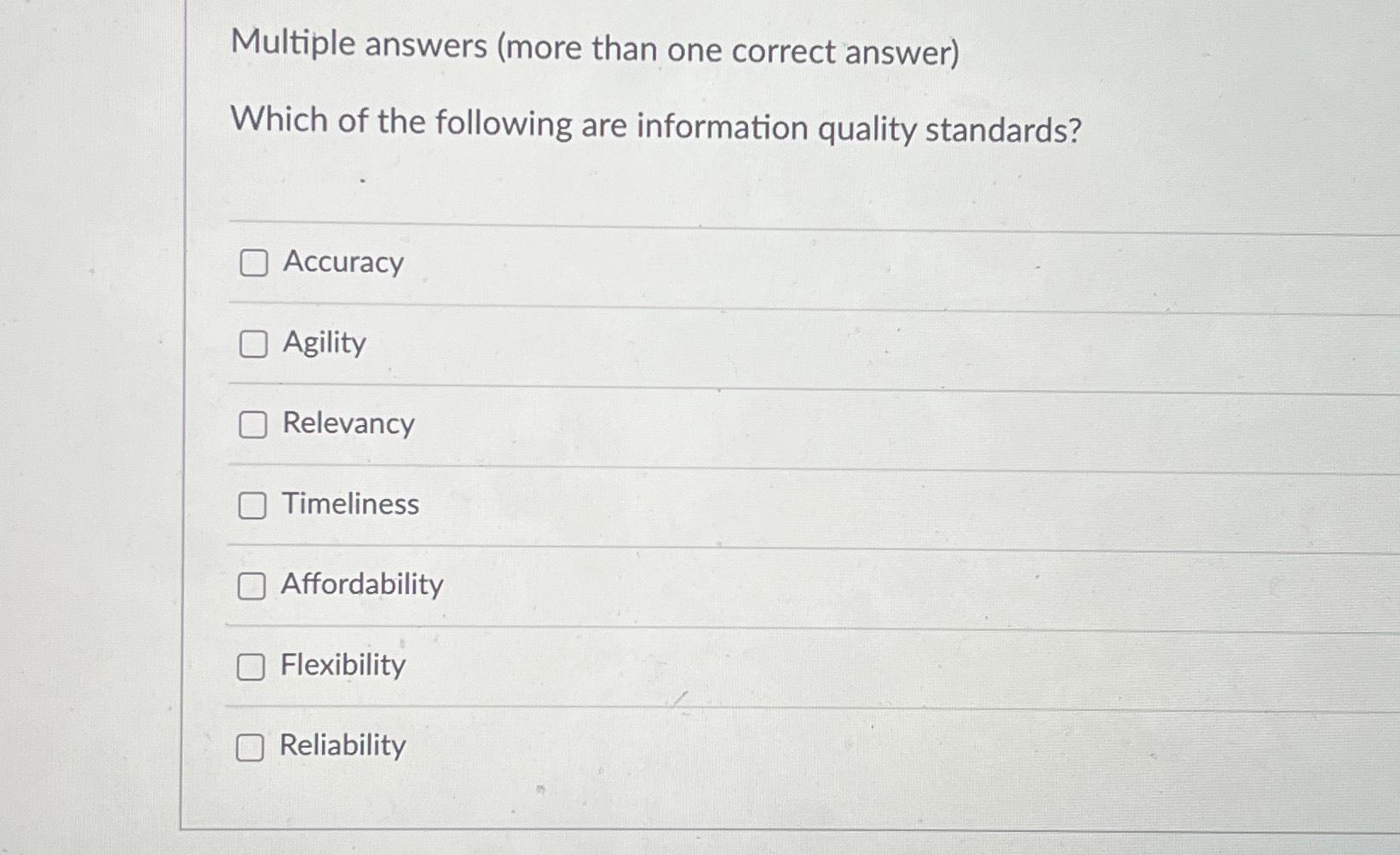Solved Multiple answers (more than one correct answer)Which | Chegg.com