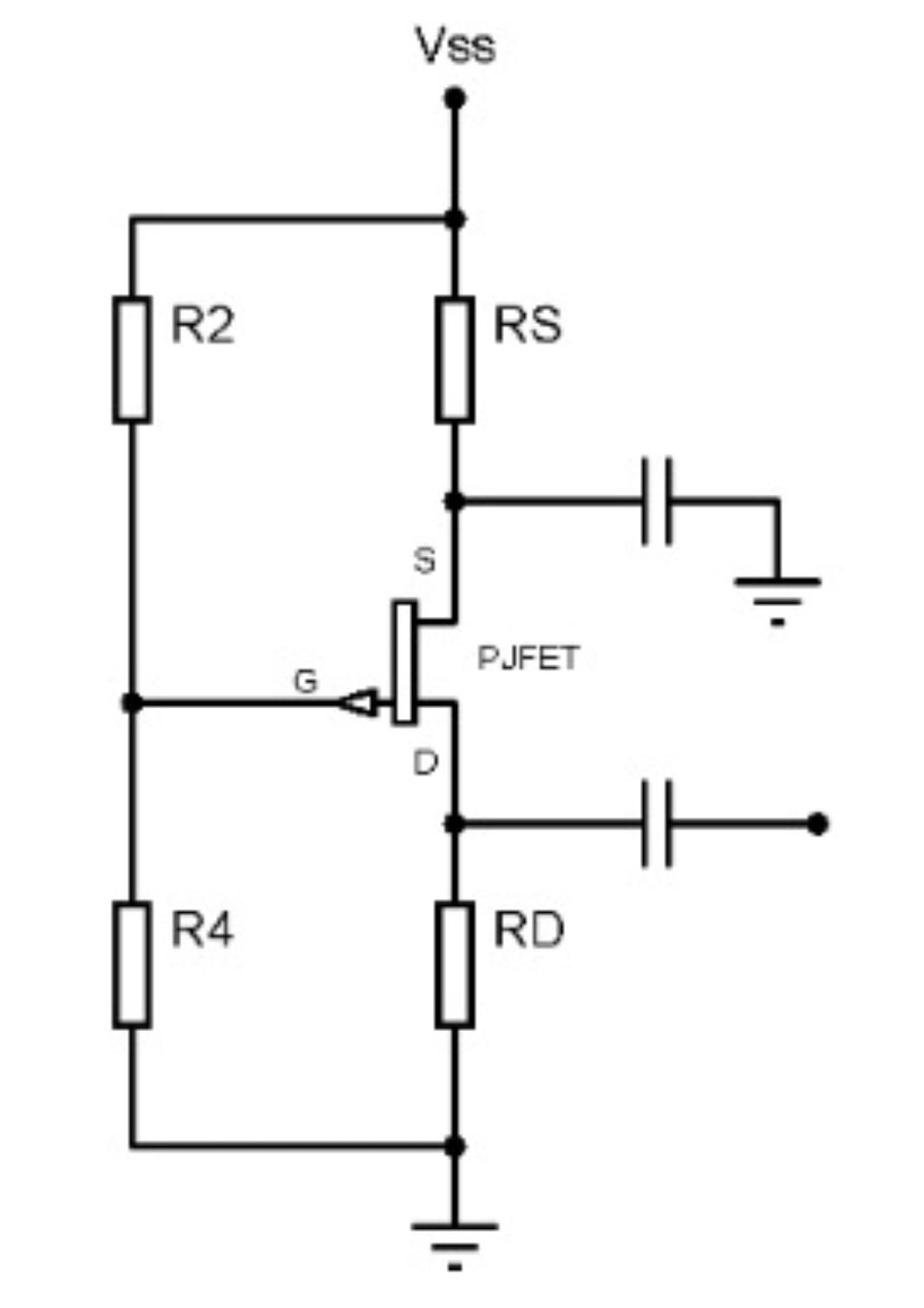 For this circuit with elements: RS = 4 kΩ, RD = 4 kΩ, | Chegg.com
