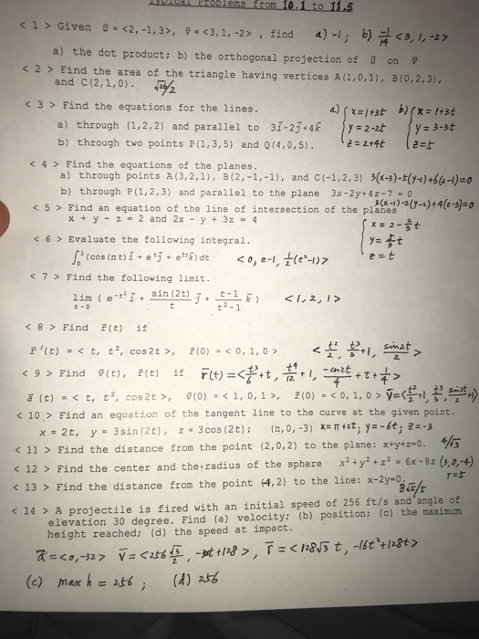 Solved I have all the answers , I just need to know how to | Chegg.com