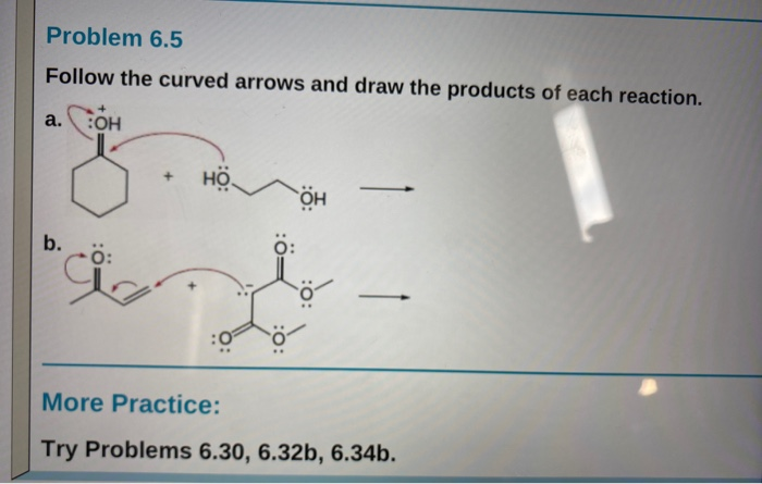 Solved Question: Follow the curved arrow and draw the | Chegg.com